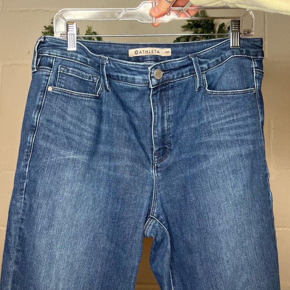 ATHLETA | women denim Jeans 14 tall